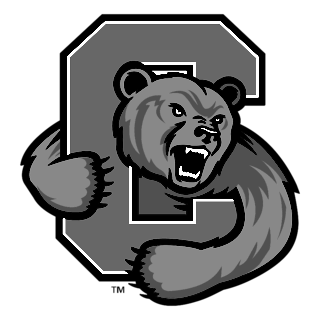 Cornell Big Red Logo Black and White