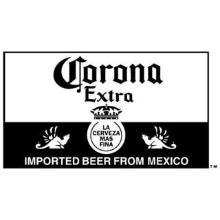 Corona Extra Logo Black and White (2)