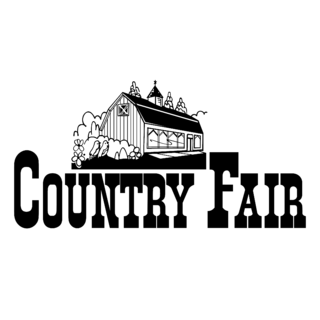 Country Fair Logo Black and White