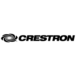 Crestron Logo Black and White