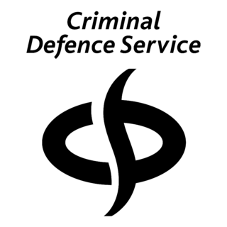 Criminal Defence Service Logo Black and White