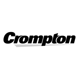 Crompton Logo Black and White
