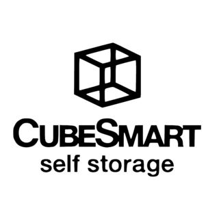 CubeSmart Self Storage Logo Black and White