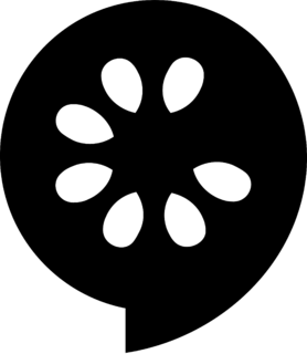 Cucumber Logo Black and White