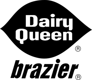 Dairy Queen Brazier Logo Black and White