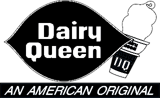 Dairy Queen Logo Black and White (2)