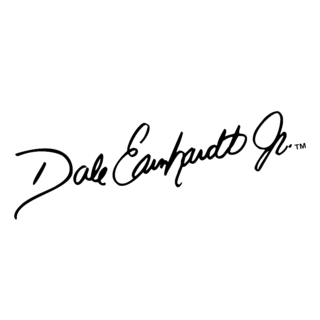 Dale Earnhardt Jr Signature Logo Black and White