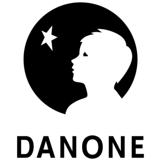 Danone Group Logo Black and White