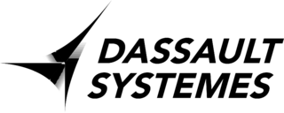 Dassault Systemes Logo Black and White