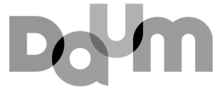 Daum Logo Black and White