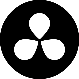 DaVinci Resolve 12 Logo Black and White