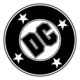 DC Comics Logo Black and White