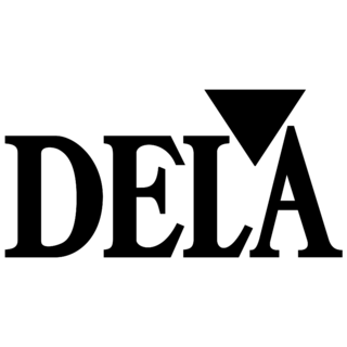 DELA Verzekeringen Logo Black and White