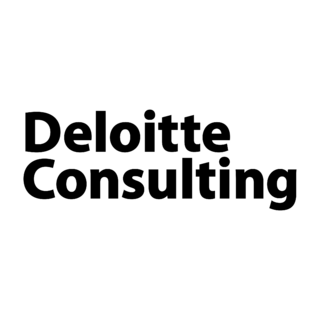 Deloitte Consulting Logo Black and White