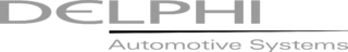 Delphi Automotive Sys Logo Black and White