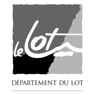 Departement du Lot Logo Black and White