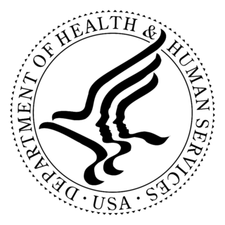 Department of Health & Human Services USA Logo Black and White