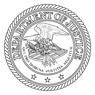 Department of Justice Logo Black and White