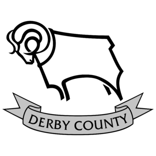 Derby County FC Logo Black and White