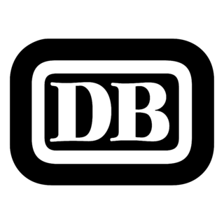 Deutsche Bahn AG Logo Black and White