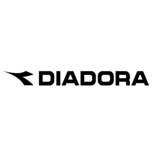 Diadora Logo Black and White