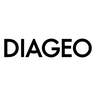 Diageo Logo Black and White