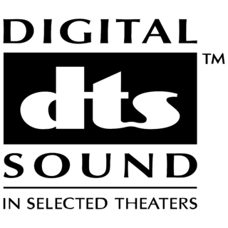 Digital DTS Sound Logo Black and White