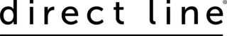 Direct Line Logo Black and White