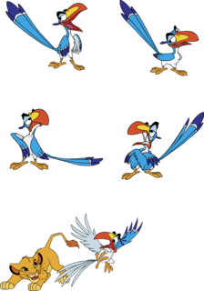 Disney’s Zazu Logo PNG