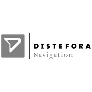 Distefora Navigation Logo Black and White