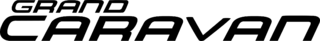 Dodge Grand Caravan Logo Black and White
