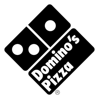 Domino’s Pizza Logo Black and White (3)