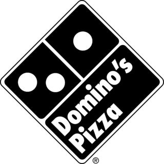 Dominos Pizza Logo Black and White