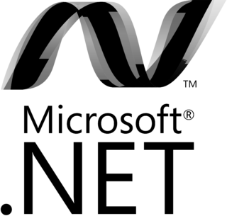 Dotnet Logo Black and White