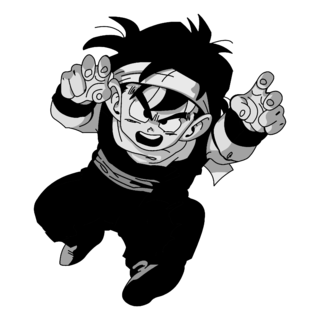 Dragon Ball Z Logo Black and White (1)