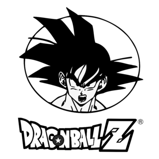 Dragon Ball Z Logo Black and White