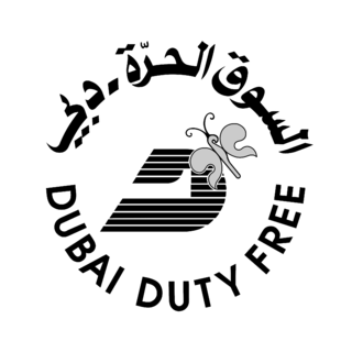 Dubai Duty Free Logo Black and White
