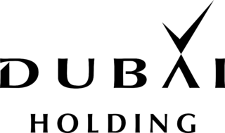 Dubai Holding Logo Black and White