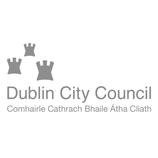 Dublin City Council Logo Black and White