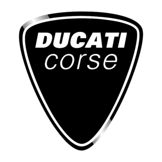 Ducati Corse Logo Black and White (1)