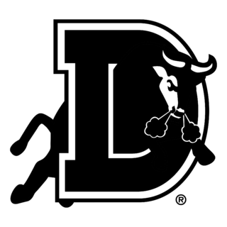 Durham Bulls Logo Black and White