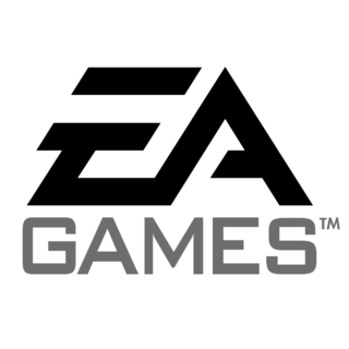 EA Games Logo Black and White