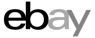 eBay Logo Black and White