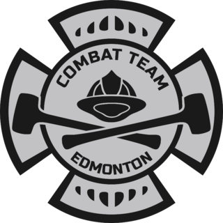 Edmonton Fire Fighter Combat Team Logo PNG