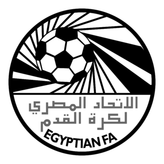Egyptian Football Association Logo Black and White
