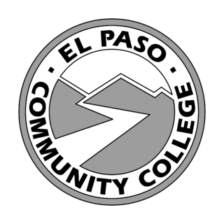 El Paso Community College Logo Black and White