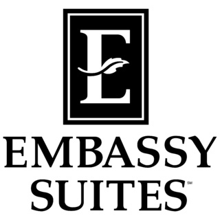 Embassy Suites Logo Black and White