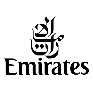 Emirates Airlines Logo Black and White