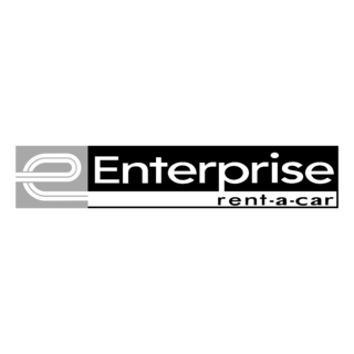 Enterprise Rent A Car Logo Black and White