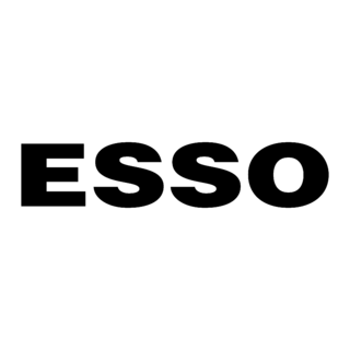 Esso Logo Black and White (2)